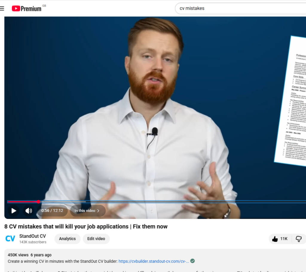 Growing the YouTube channel Growing the YouTube channel