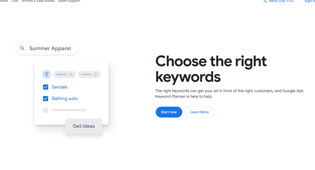 Keyword planner Keyword planner